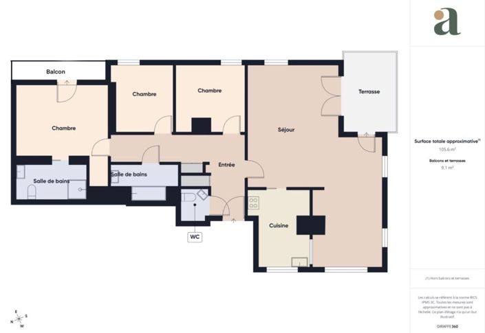 Image No.20-3 Bed Apartment for sale