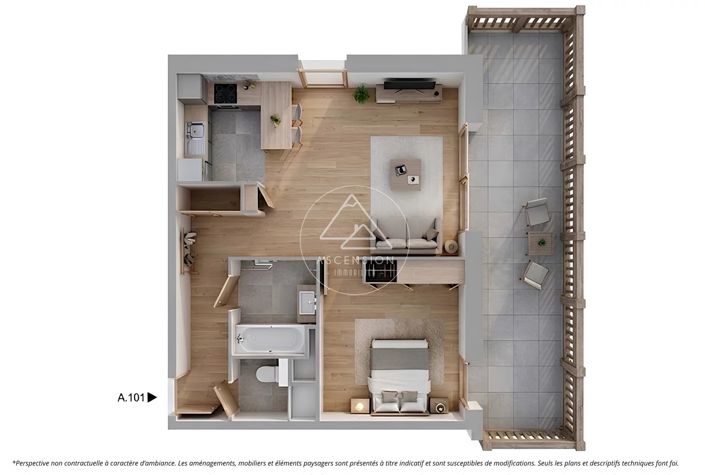 Image No.4-1 Bed Apartment for sale