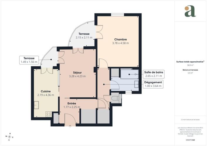 Image No.13-1 Bed Apartment for sale