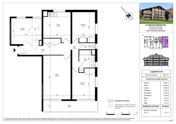 Image No.3-3 Bed Apartment for sale