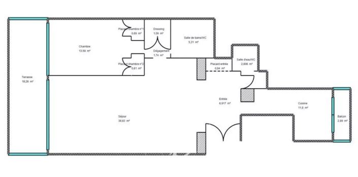 Image No.12-1 Bed Apartment for sale