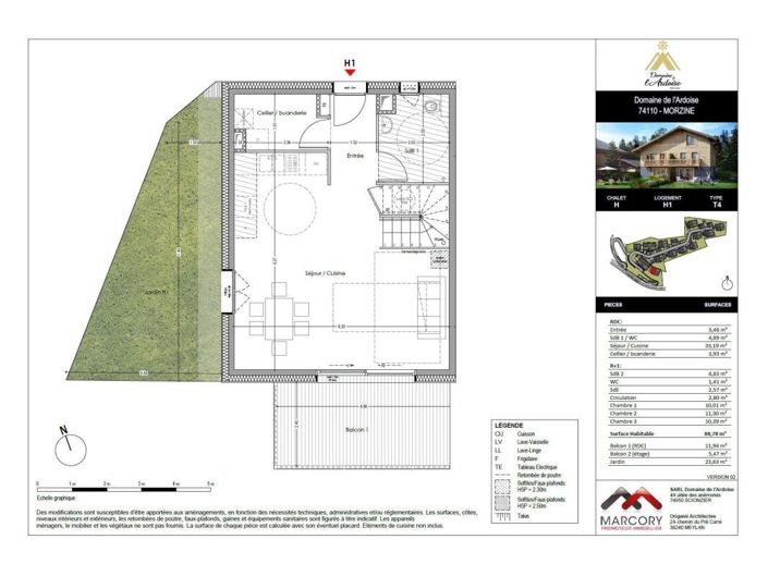 Image No.6-Propriété de 3 chambres à vendre à Haute-Savoie