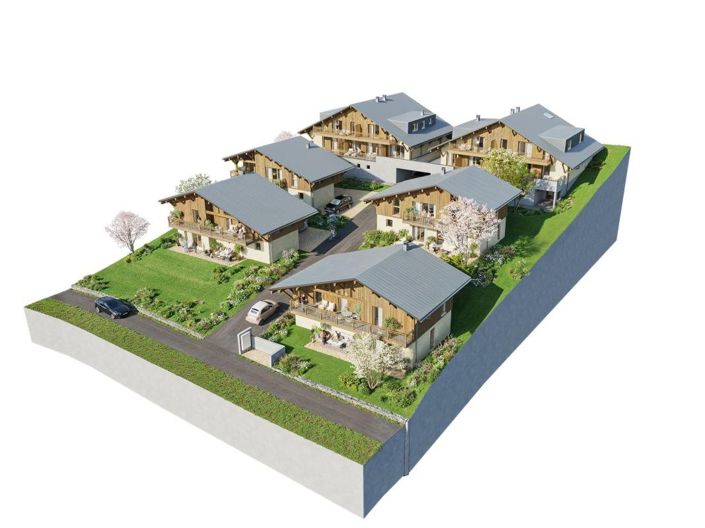 Image No.2-Maisons neuves de 3 chambres à vendre à Abondance