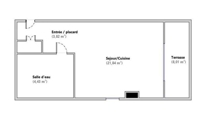 Image No.14-Appartement de 1 chambre à vendre à Mandelieu-la-Napoule