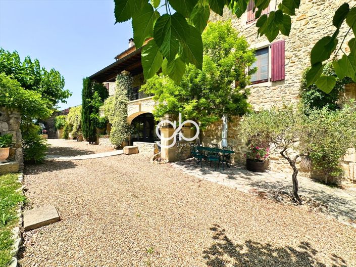 House For Sale - 16th Century Mas Near Sauve - 440 M2 - 7 Bedrooms - Heated Pool - Elevator - View o