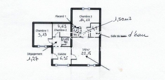Image No.2-Maison de 3 chambres à vendre à Octon