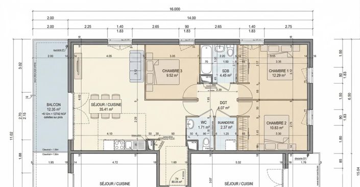 Image No.6-3 Bed Apartment for sale