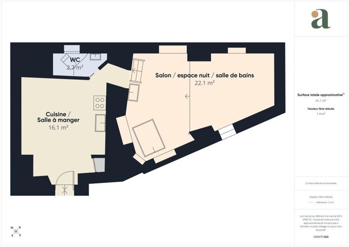 Image No.8-1 Bed Apartment for sale