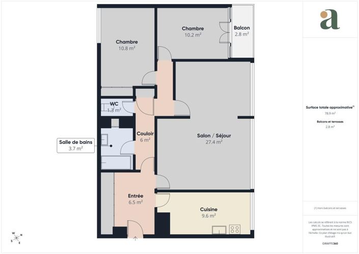 Image No.3-Appartement de 2 chambres à vendre à Le Plessis-Bouchard