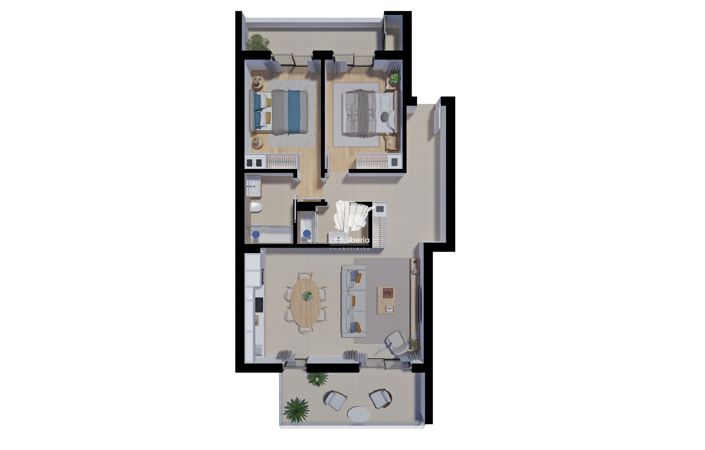Image No.9-2 Bed Apartment for sale