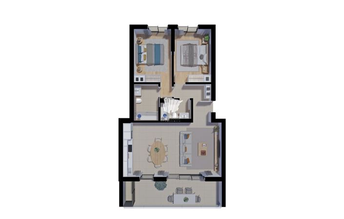 Image No.9-2 Bed Apartment for sale