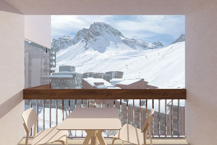 Image No.2-Appartement de 1 chambre à vendre à Tignes
