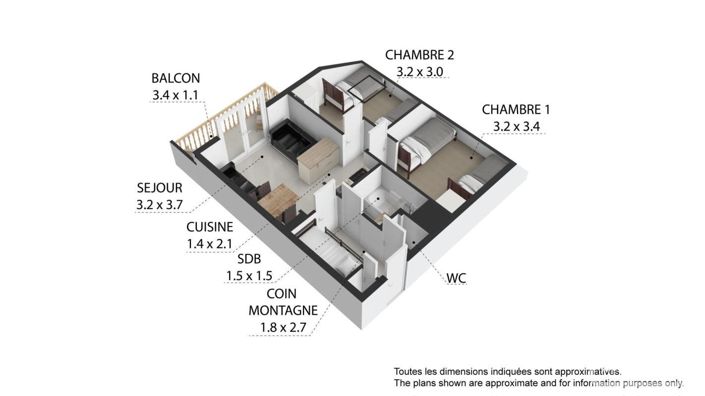 Image No.19-2 Bed Apartment for sale