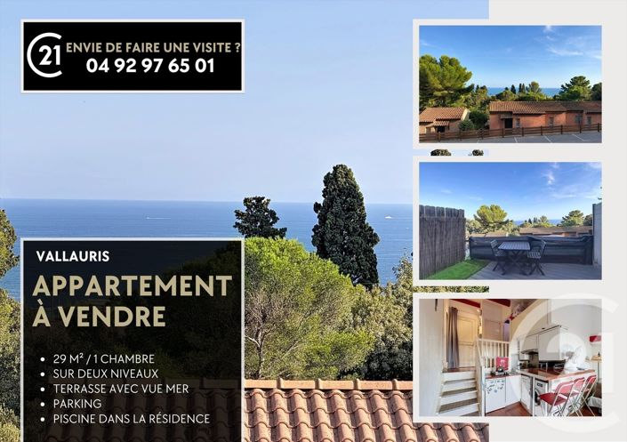 Image No.2-Appartement de 1 chambre à vendre à Vallauris
