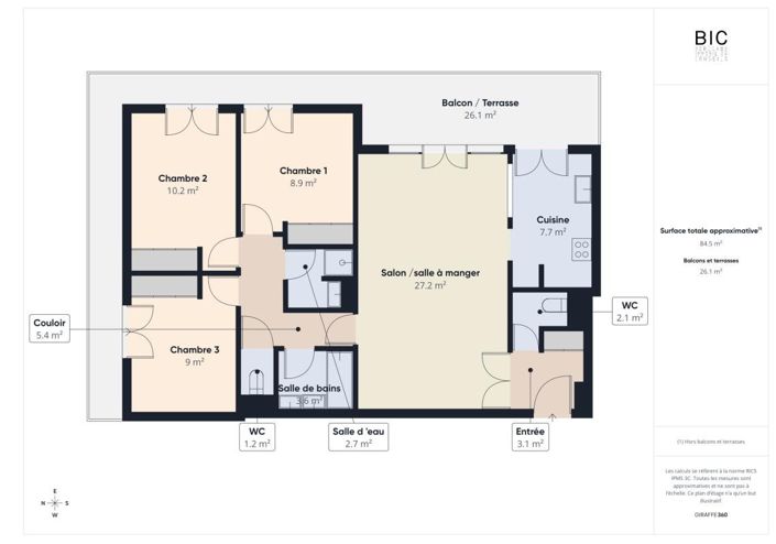 Image No.16-Appartement de 3 chambres à vendre à Mérignac