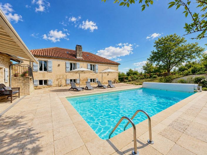 Magnificent Gascon House with Swimming Pool, Private Lake and 4 Hectares