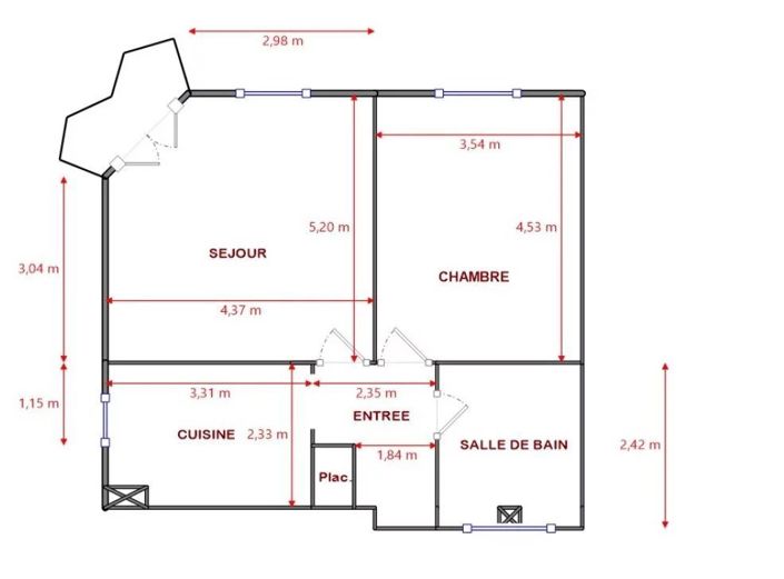 Image No.12-1 Bed Apartment for sale