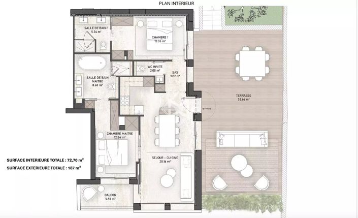 Image No.24-2 Bed Apartment for sale