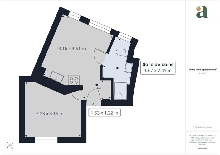 Image No.21-Apartamento con 1 dormitorio en venta