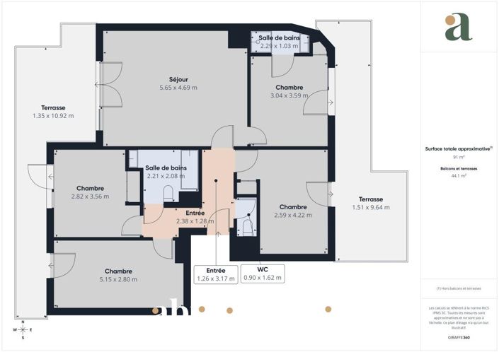 Image No.19-Apartamento con 4 dormitorios en venta