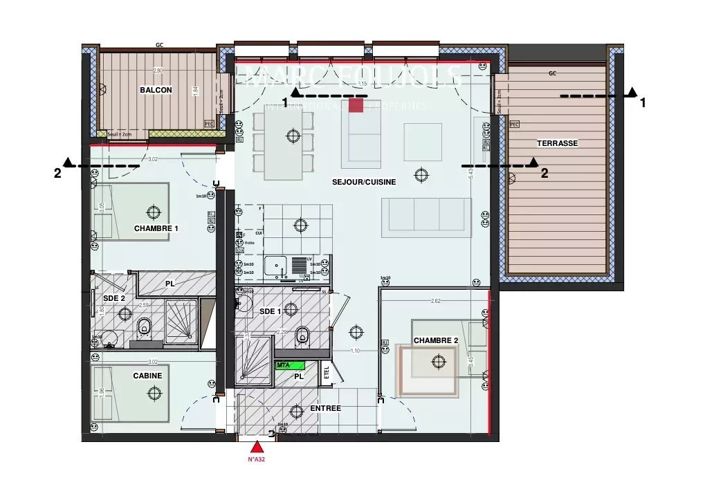 Image No.11-2 Bed Apartment for sale