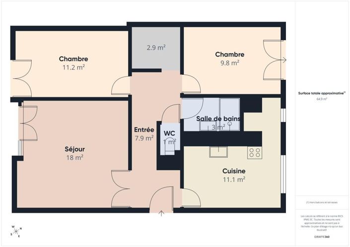 Image No.8-2 Bed Apartment for sale