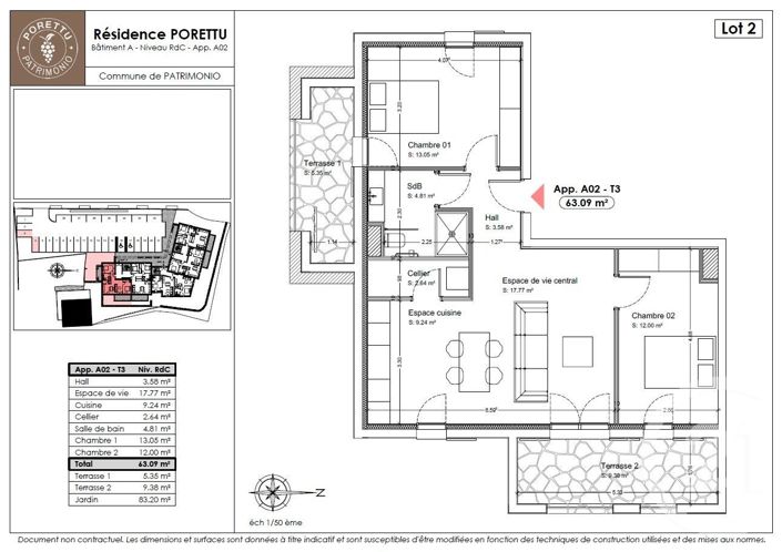 Image No.2-Apartamento con 2 dormitorios en venta