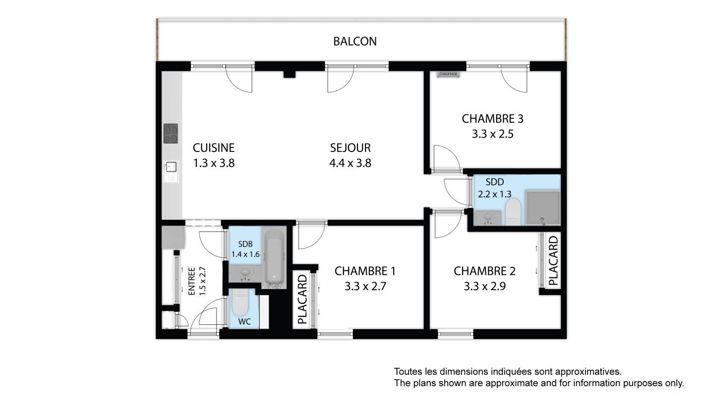 Image No.23-3 Bed Apartment for sale