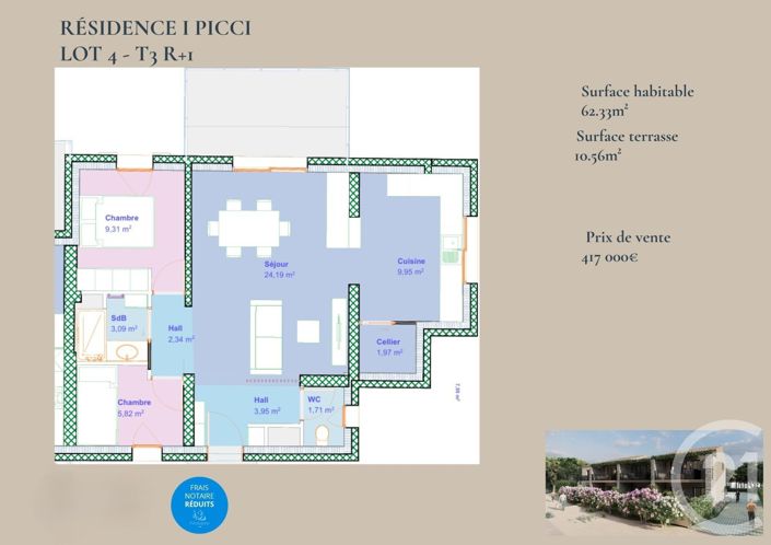 Image No.4-2 Bed Apartment for sale