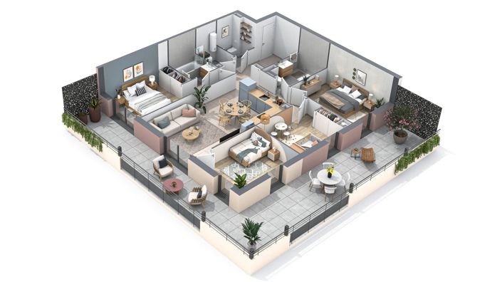 Image No.4-3 Bed Apartment for sale