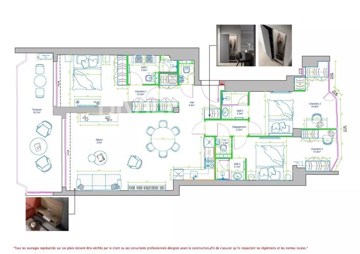 Image No.14-3 Bed Apartment for sale
