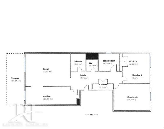 Image No.11-Appartement de 2 chambres à vendre