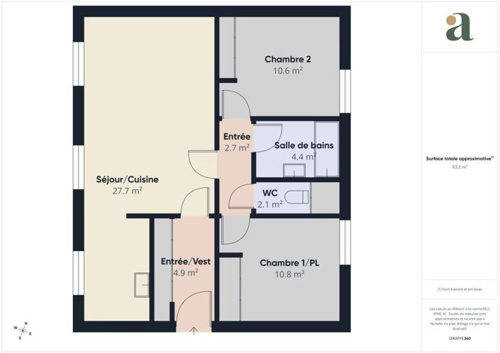 Image No.14-Appartement de 2 chambres à vendre
