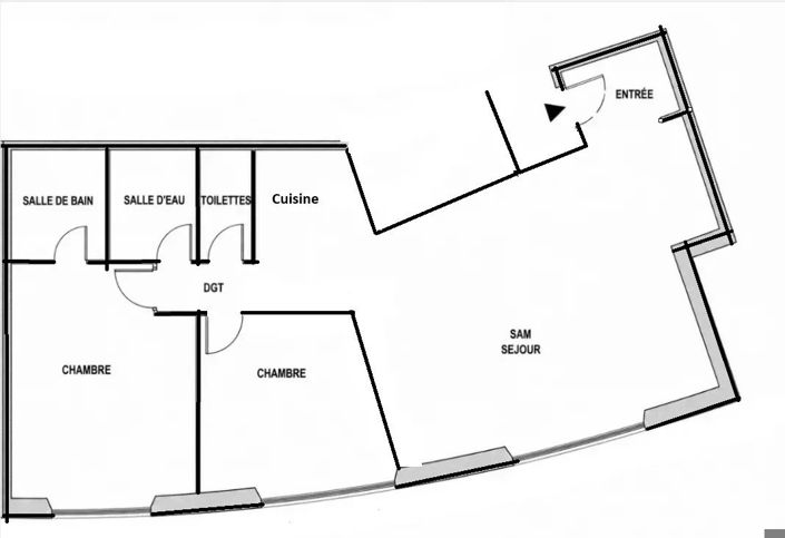 Image No.17-Appartement de 1 chambre à vendre
