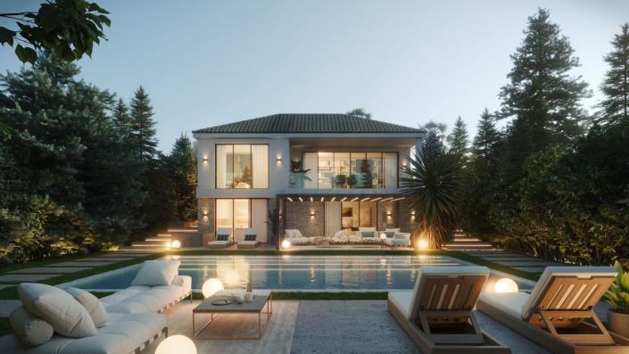 Image No.2-Villa de 4 chambres à vendre à Marbella