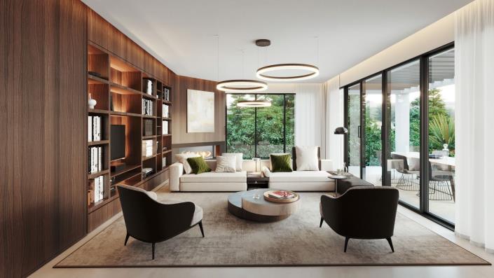 Image No.3-Villa de 4 chambres à vendre à Marbella