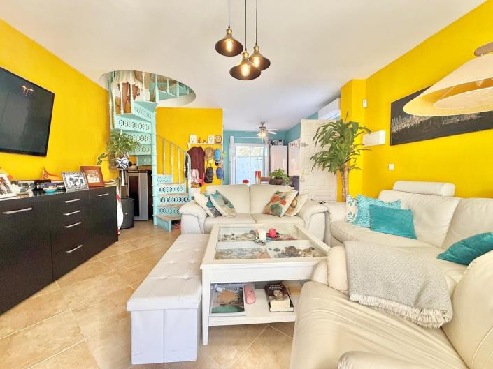 Image No.3-Jumelé de 2 chambres à vendre à Calahonda