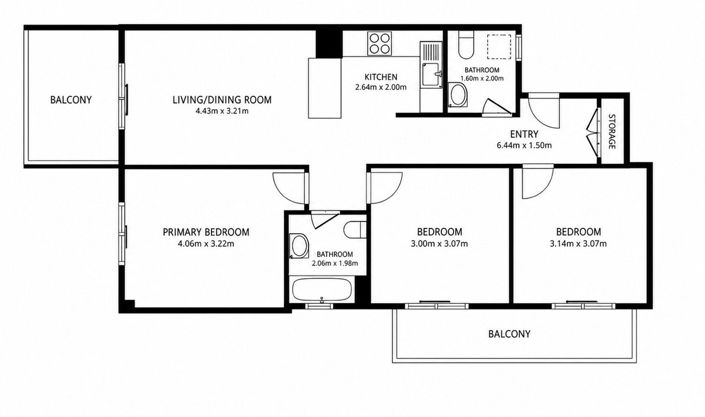 Image No.33-3 Bed Apartment for sale