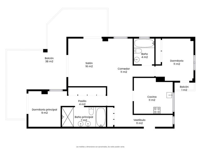 Image No.39-2 Bed Apartment for sale