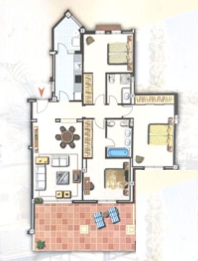 Image No.17-3 Bed Apartment for sale