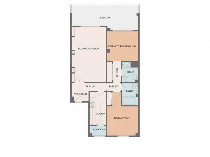 Image No.2-Appartement de 2 chambres à vendre à Marbella