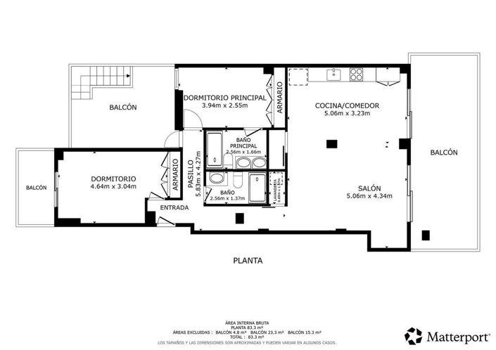 Image No.49-2 Bed Apartment for sale