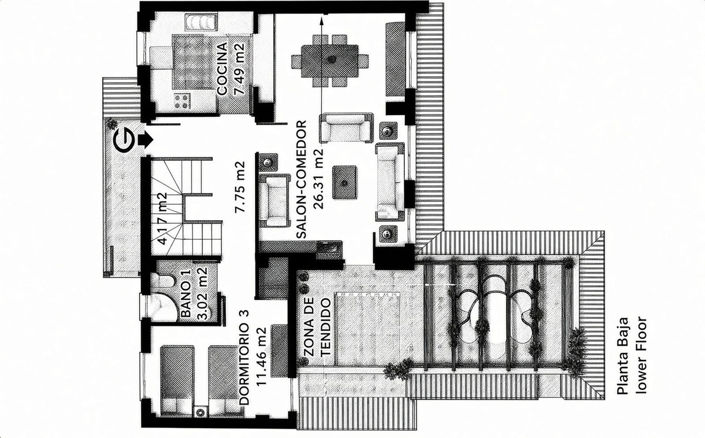 Image No.27-3 Bed Apartment for sale