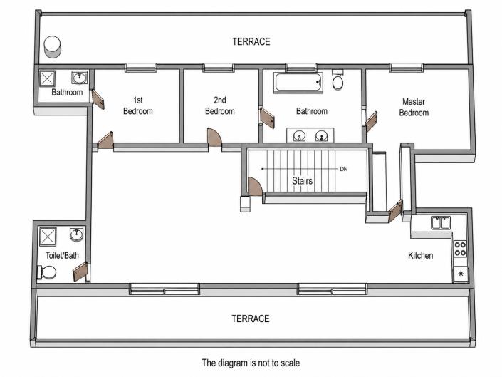 Image No.43-3 Bed Penthouse for sale