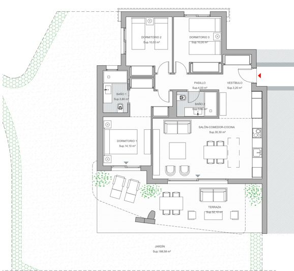 Image No.40-Propriété de 3 chambres à vendre à Mijas Costa