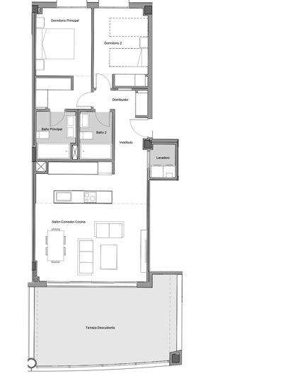 Image No.22-2 Bed Apartment for sale