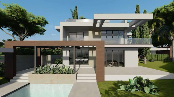 Image No.4-Villa de 4 chambres à vendre à Marbella