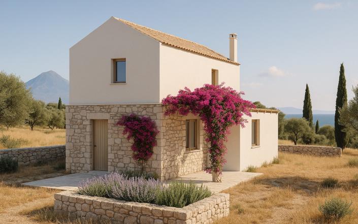 Image No.1-Villa / Détaché de 1 chambre à vendre à Karavados