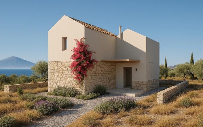 Image No.4-Villa / Détaché de 1 chambre à vendre à Karavados