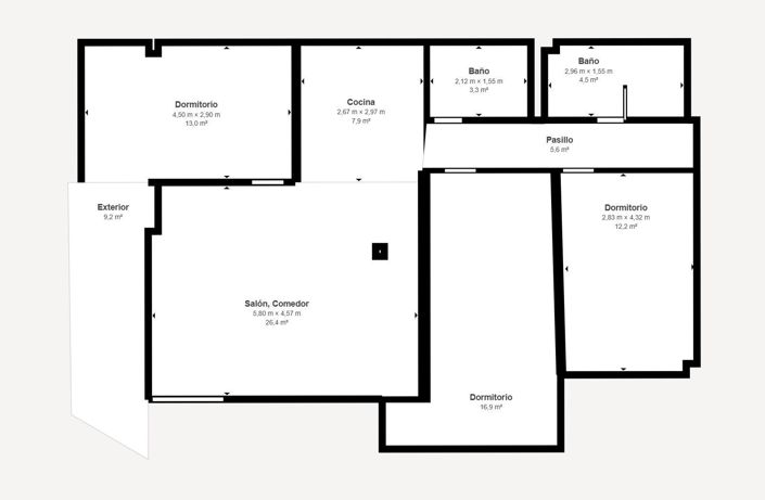 Image No.9-3 Bed Property for sale